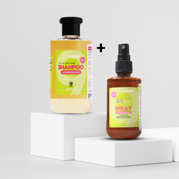 روتين جوثيك لوقف تساقط الشعر الشديد فوري و تنظيف فروة الرأس