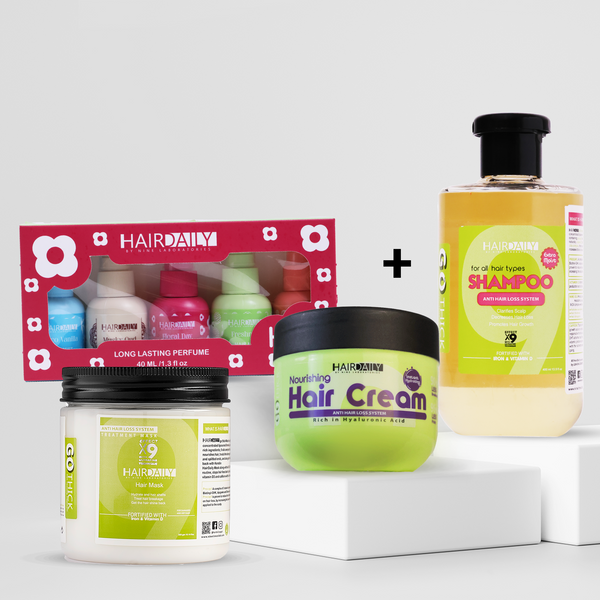 روتين ترطيب وإصلاح الشعر التالف مع بوكس هير ميست