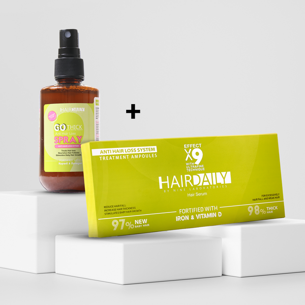 مجموعة جوثيك لعلاج تساقط الشعر الشديد والوراثي